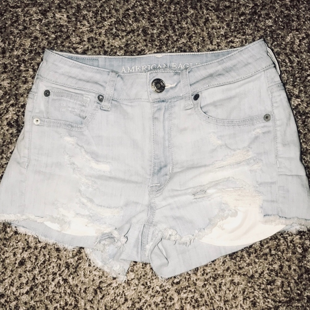 American Eagle Hi-Rise Shorties